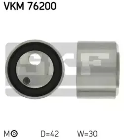 VKM 76200 SKF Натяжной ролик, ремень ГРМ